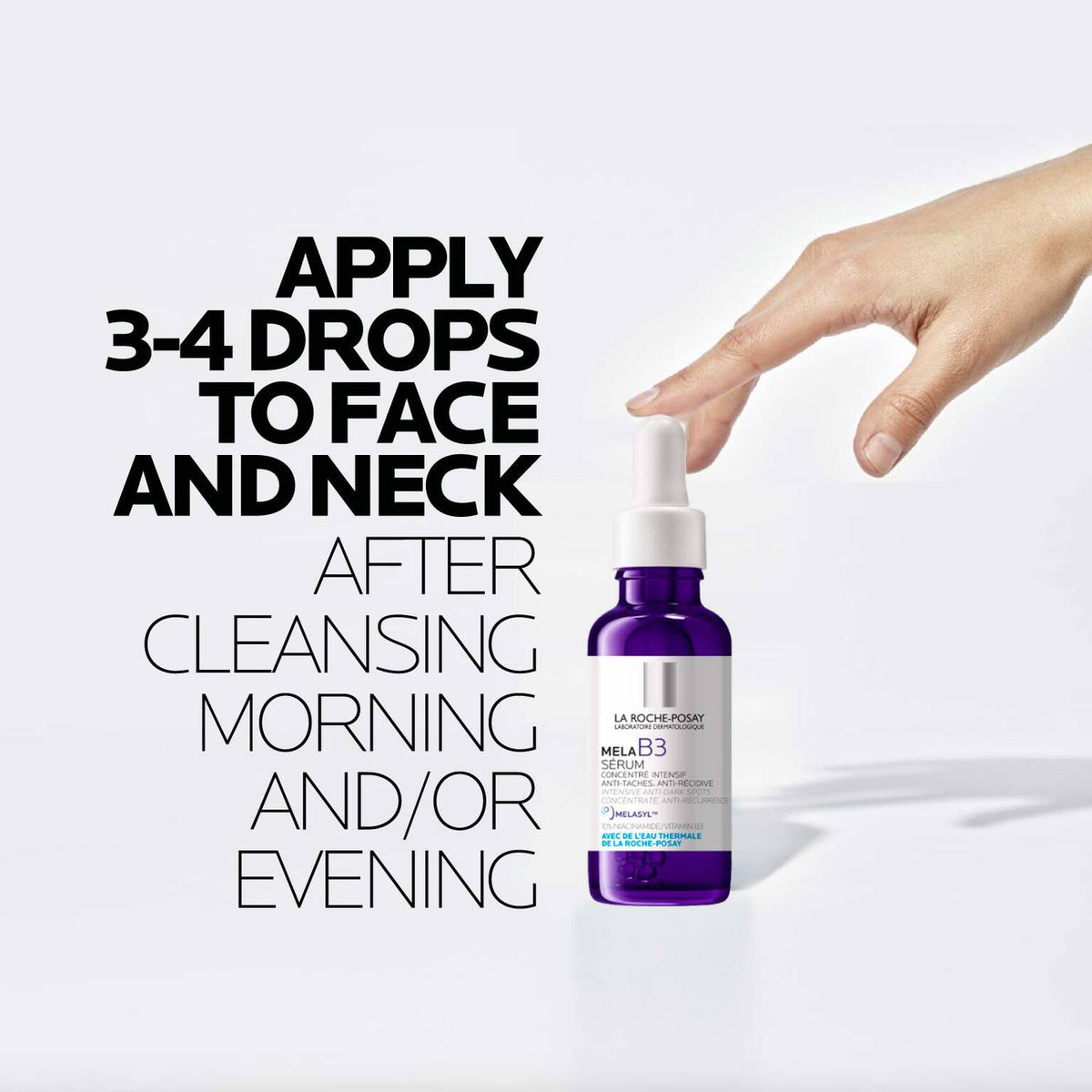 mela-b3-dark-spot-serum-with-melasyltm-niacinamide-g6 LaRochePosay-Product-MelaB3-MelaB3Serum-30ml-03337875890021-HowTo-REV.jpg LaRochePosay-Product-MelaB3-MelaB3Serum-30ml-03337875890021-HowTo-REV_893ca50041c6.jpg